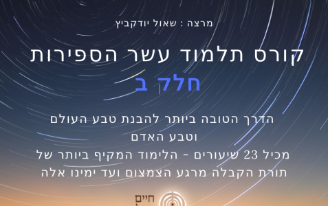 תלמוד עשר הספירות, ב'